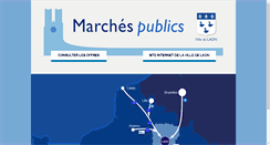 Desktop Screenshot of marches.ville-laon.fr